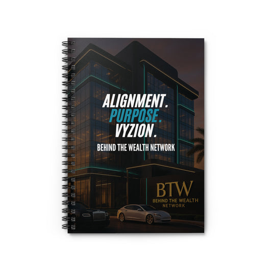 Inspiring Spiral Notebook - Alignment, Purpose, Vyzion